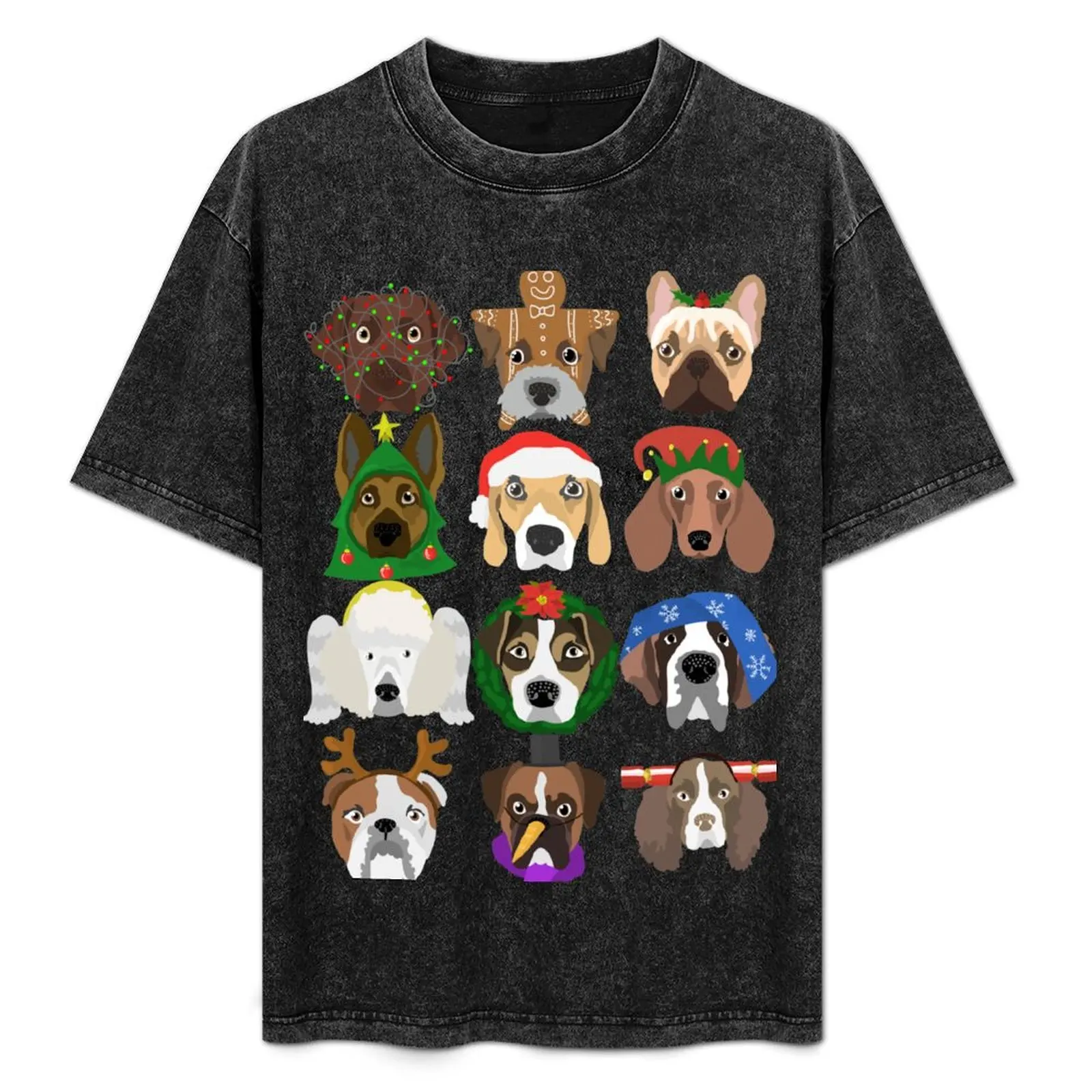 Christmas dogs T-Shirt Breathable Lightweight Summer Top
Christmas dogs T-Shirt Breathable Lightweight Summer Top