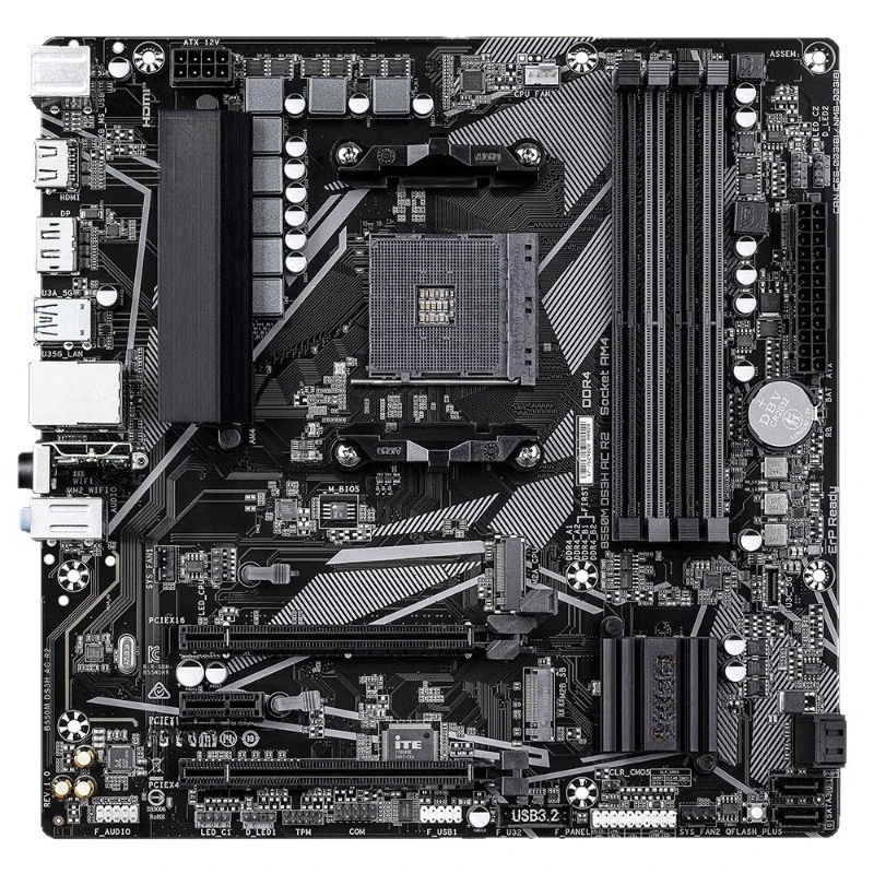 For B550M DS3H AC R2 ultra-durable series, support 5600/5700X computer main board
For B550M DS3H AC R2 ultra-durable series, support 5600/5700X computer main board