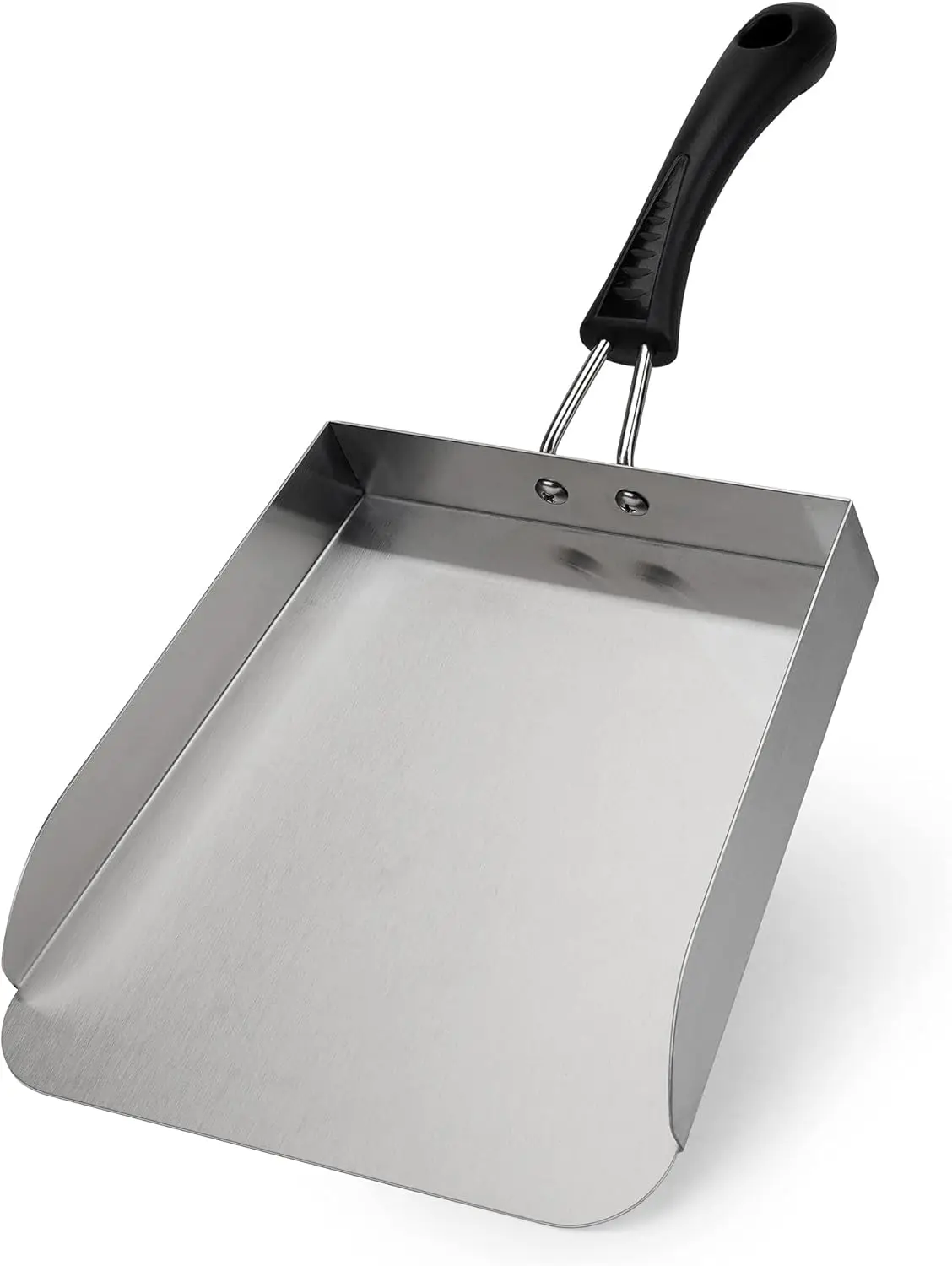 Stainless Steel Griddle Mover Smash Burger Food Shovel Spatula, 13 Inch for Stir Fry & Moving Food
Stainless Steel Griddle Mover Smash Burger Food Shovel Spatula, 13 Inch for Stir Fry & Moving Food