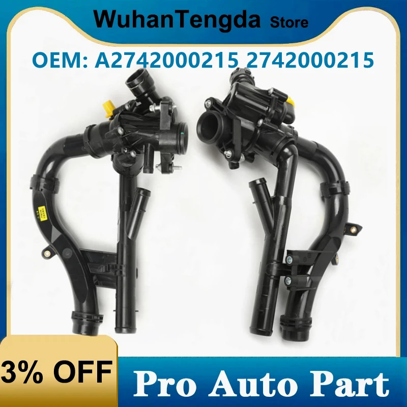 Coolant Thermostat Assembly for Mercedes Benz C300 E300 2.0L A2742000215 2742000215
Coolant Thermostat Assembly for Mercedes Benz C300 E300 2.0L A2742000215 2742000215