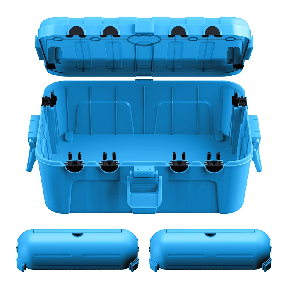 1Pcs Large Outdoor Weatherproof Enclosure Box With 2Pcs Mini Size Compatible With 12-18awg Cables For Power Strips Holiday Light
1Pcs Large Outdoor Weatherproof Enclosure Box With 2Pcs Mini Size Compatible With 12-18awg Cables For Power Strips Holiday Light