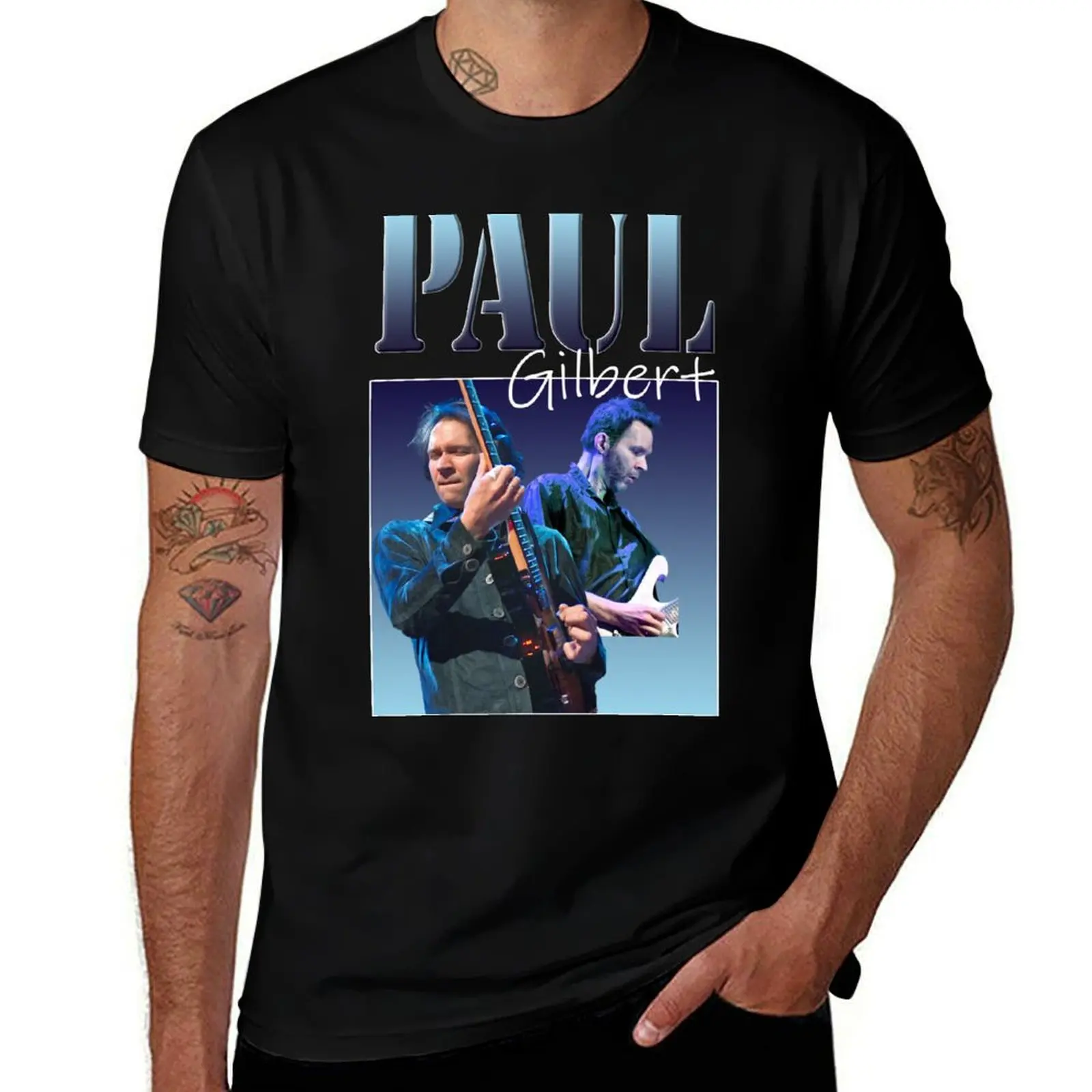 Paul Gilbert Classic T-Shirt t shirt for man t shirt for man 100 percent cotton T-Shirt 
Paul Gilbert Classic T-Shirt t shirt for man t shirt for man 100 percent cotton T-Shirt