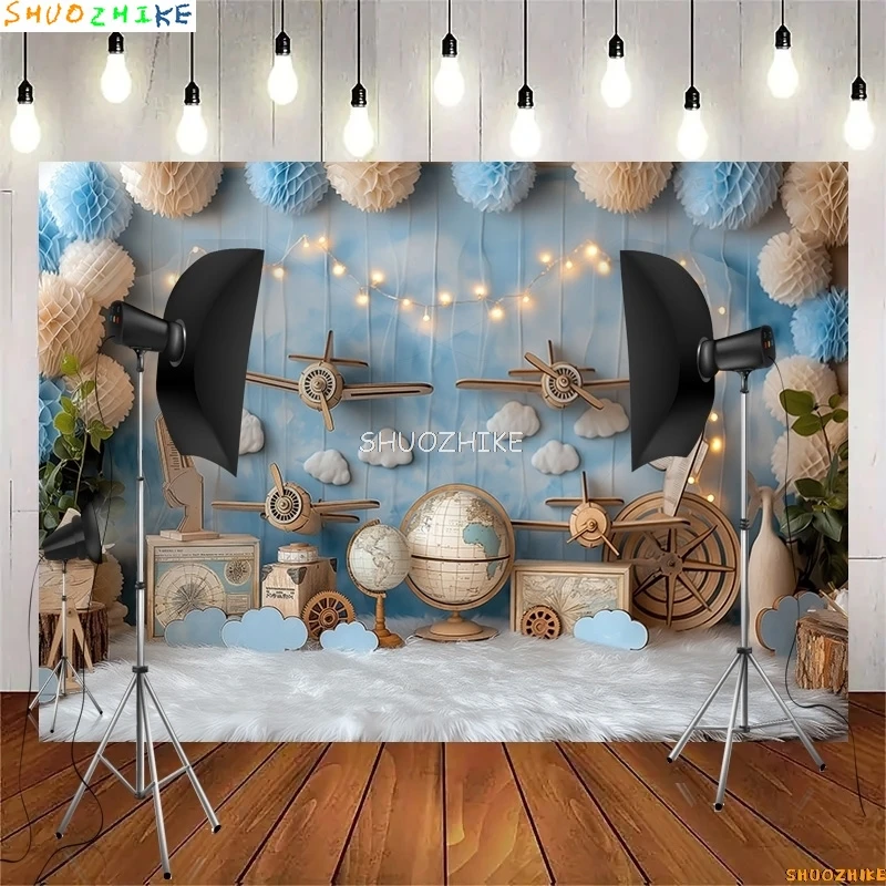 Blue Marine Nautical Retro Globe Sailing Photography Backdrops Props Baby Newborn Birthday Party Decoration Background HD-51
Blue Marine Nautical Retro Globe Sailing Photography Backdrops Props Baby Newborn Birthday Party Decoration Background HD-51