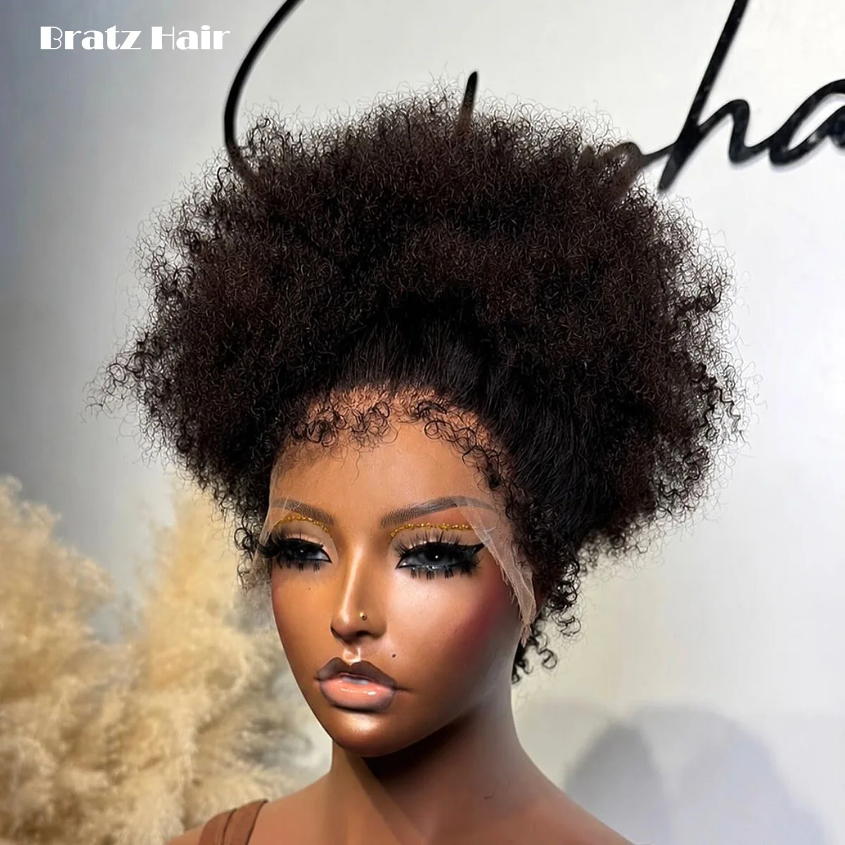 400 Denisty Afro Curly Wig Human Hair 360 Lace Front Afro Kinky Curly Wig for Black Woman 360 Full Lace Curly Wig with Baby Hair
400 Denisty Afro Curly Wig Human Hair 360 Lace Front Afro Kinky Curly Wig for Black Woman 360 Full Lace Curly Wig with Baby Hair
