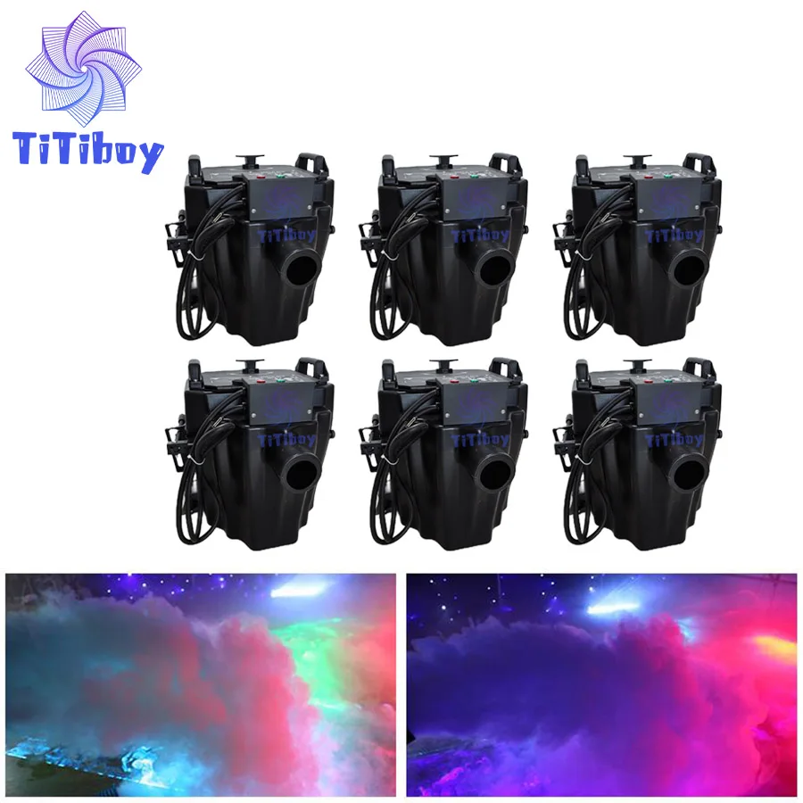0 Tax 6Pcs 3500W Dry Ice Machine Low Ground Fog Smoke Lying Fogger Water Mist Machine for Stage Wedding Party Show Night Club
0 Tax 6Pcs 3500W Dry Ice Machine Low Ground Fog Smoke Lying Fogger Water Mist Machine for Stage Wedding Party Show Night Club