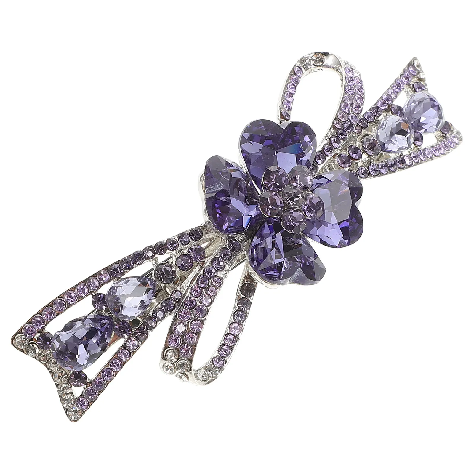 Hairpin Crystal Barrette Bridal Hair Accessory Bridal Hair Barrette Headdress Non Slip Clip For Various Hairstyles 
Hairpin Crystal Barrette Bridal Hair Accessory Bridal Hair Barrette Headdress Non Slip Clip For Various Hairstyles