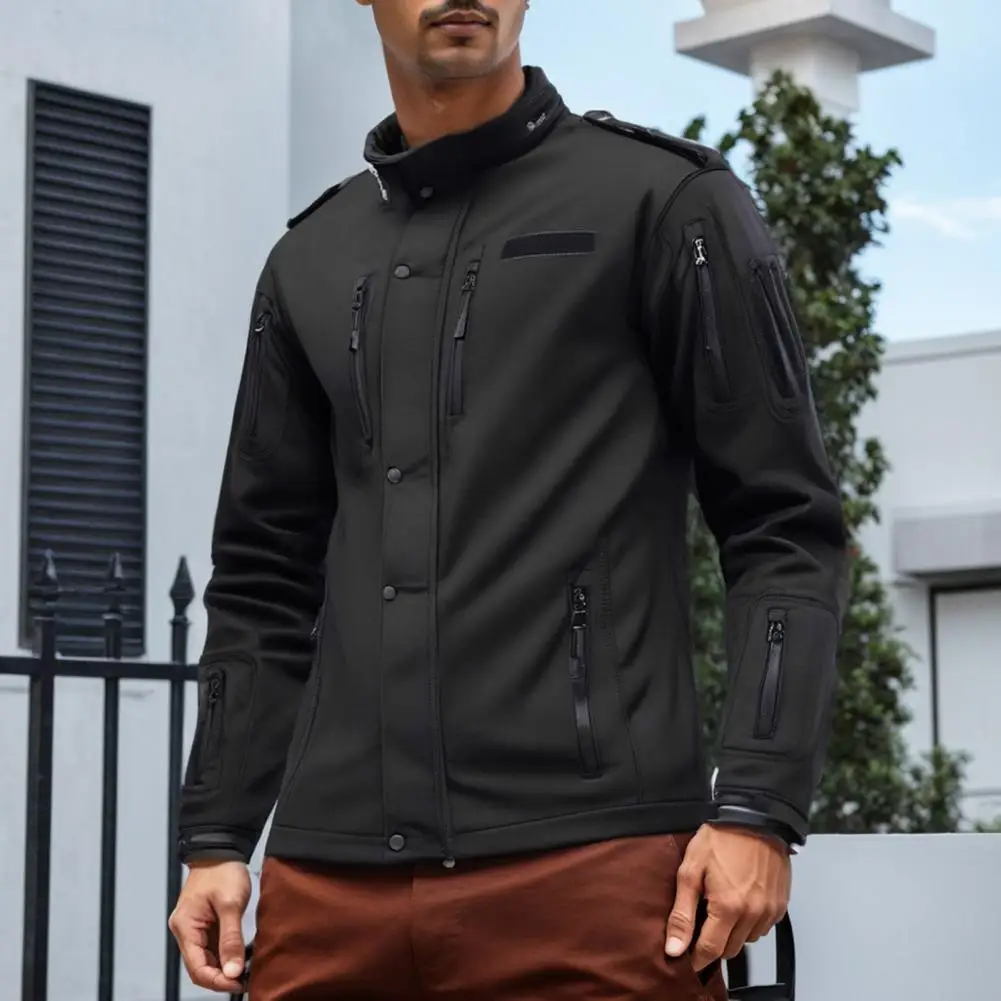 Outdoor Sports Jacket Removable Hooded Zipper Closure Coat with Multi Pockets Travel Hiking Camping Fishing Outwear Windbreaker
Outdoor Sports Jacket Removable Hooded Zipper Closure Coat with Multi Pockets Travel Hiking Camping Fishing Outwear Windbreaker