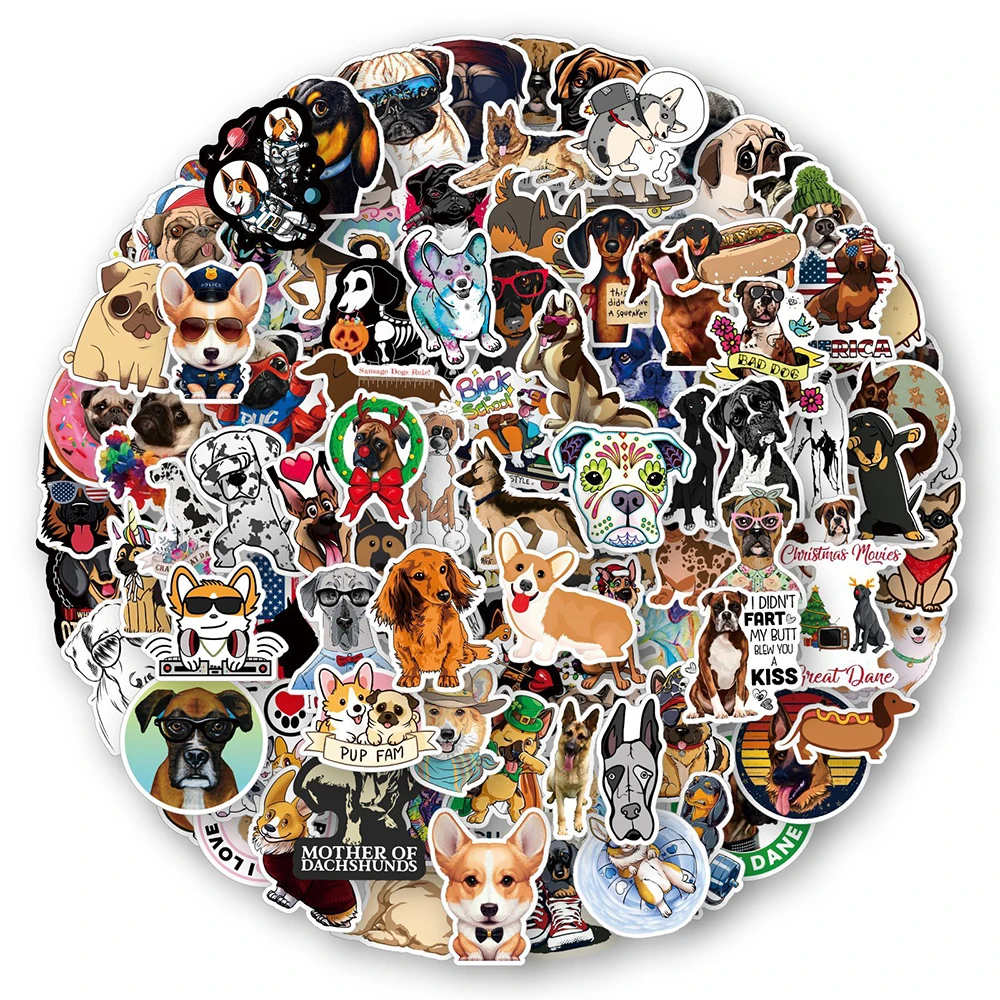 10/30/50/100pcs Cute Animal Dog Cartoon Stickers Decals Waterproof Graffiti Skateboard Laptop Water Bottle Cute Sticker for Kids
10/30/50/100pcs Cute Animal Dog Cartoon Stickers Decals Waterproof Graffiti Skateboard Laptop Water Bottle Cute Sticker for Kids