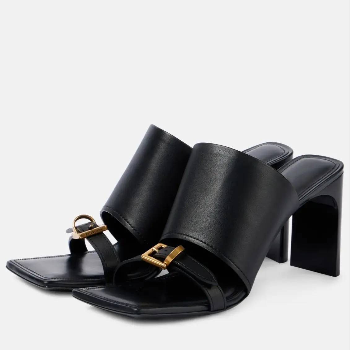 Metal Buckle Belt Women’s Slippers Square Open-Toe Slingback Patent Leather Sandals Female Plank Shape Heel High Heels Summer DE
Metal Buckle Belt Women’s Slippers Square Open-Toe Slingback Patent Leather Sandals Female Plank Shape Heel High Heels Summer DE
