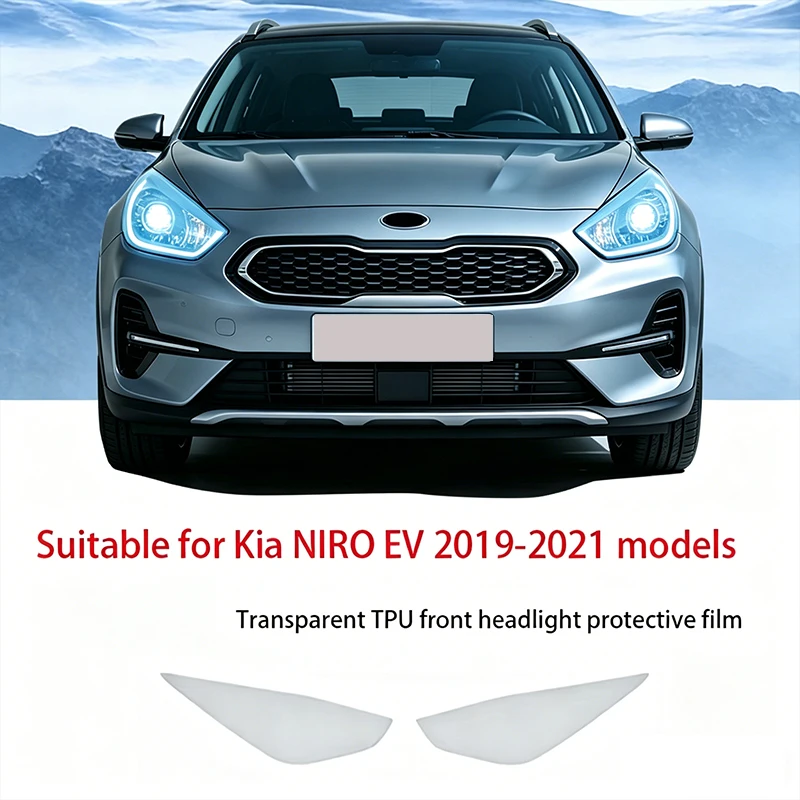 For Kia NIRO EV 2019-2021 TPU Transparent Smoked Black Headlight Protective Film Anti-Scratch Repair Sticker Cover Trim
For Kia NIRO EV 2019-2021 TPU Transparent Smoked Black Headlight Protective Film Anti-Scratch Repair Sticker Cover Trim