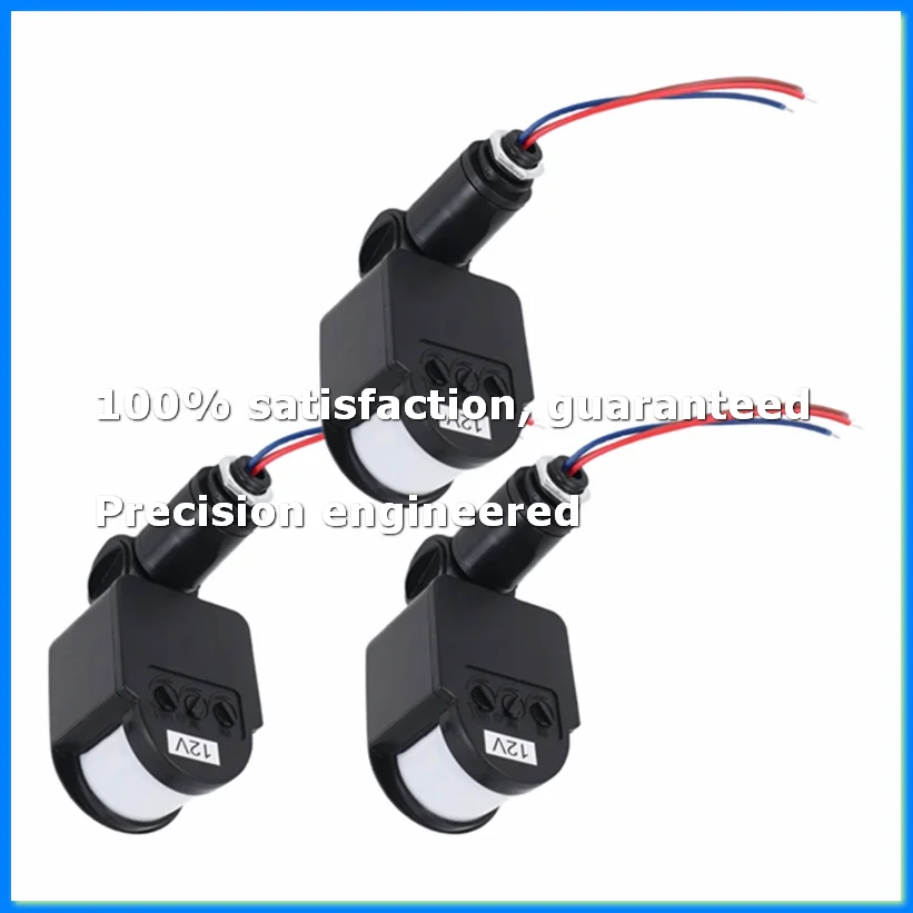 3 Pcs Black Motion Detectors Motion Sensor Light Switch Outdoor Pir Direct Current 12V Motion Sensor Pir Sensor-A31R
3 Pcs Black Motion Detectors Motion Sensor Light Switch Outdoor Pir Direct Current 12V Motion Sensor Pir Sensor-A31R