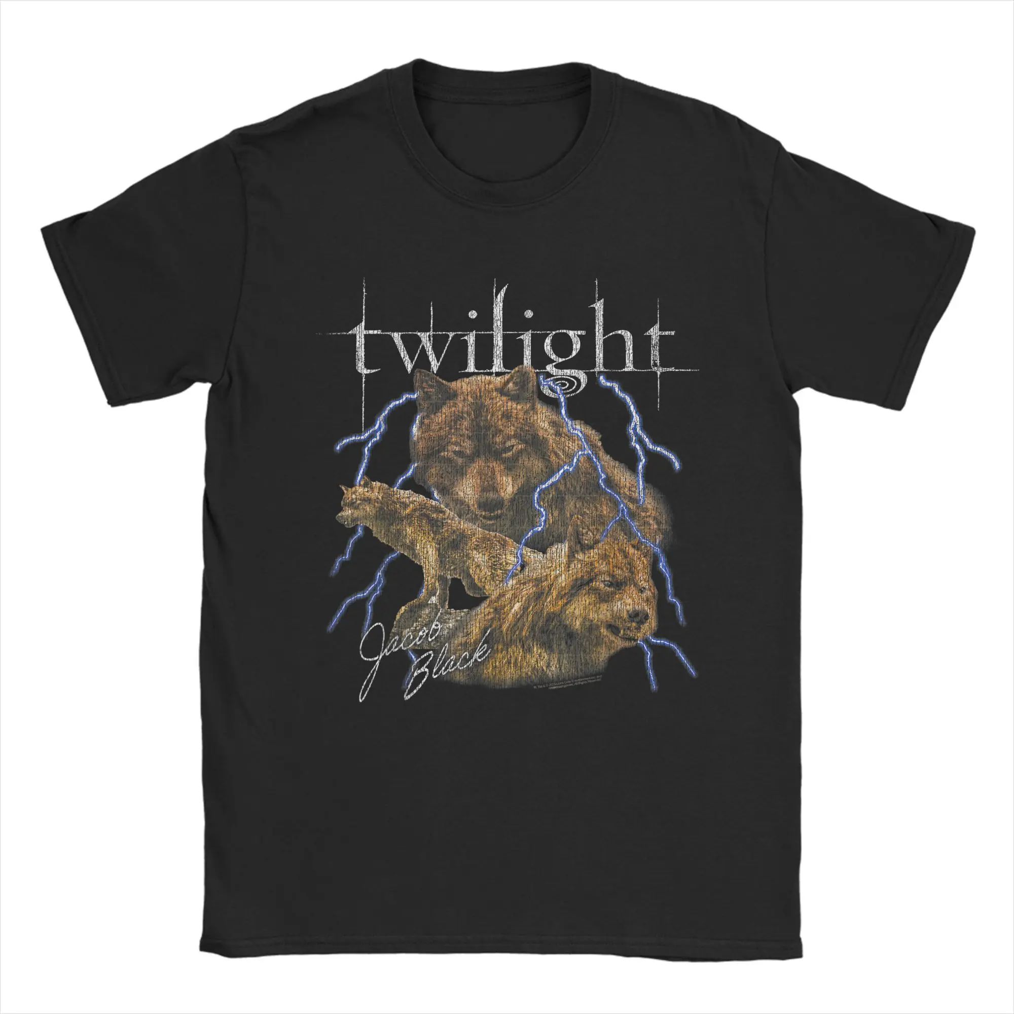 Men's T-Shirts Twilight Saga Jacob Three Wolf Moon Fashion Cotton Tee Shirt Werewolf Movie T Shirt Crewneck Clothing Printing
Men's T-Shirts Twilight Saga Jacob Three Wolf Moon Fashion Cotton Tee Shirt Werewolf Movie T Shirt Crewneck Clothing Printing