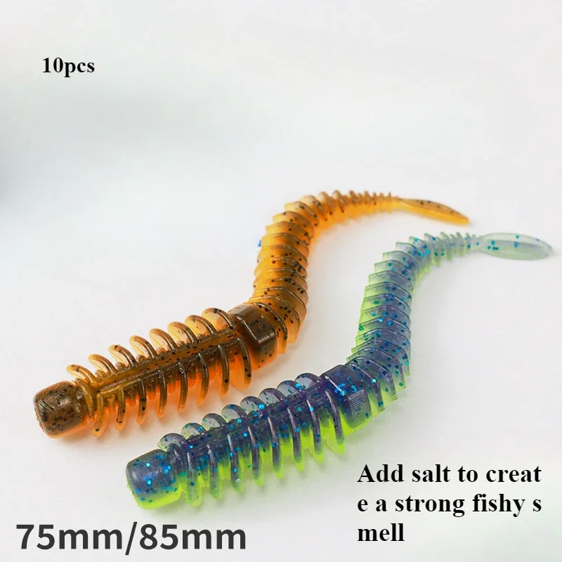 10Piecesof7.5cmFloating Light Dancing Insect withStrongFishySmell and Anti Threading Needle T Tail Road Sub Soft Biomimetic Bait
10Piecesof7.5cmFloating Light Dancing Insect withStrongFishySmell and Anti Threading Needle T Tail Road Sub Soft Biomimetic Bait
