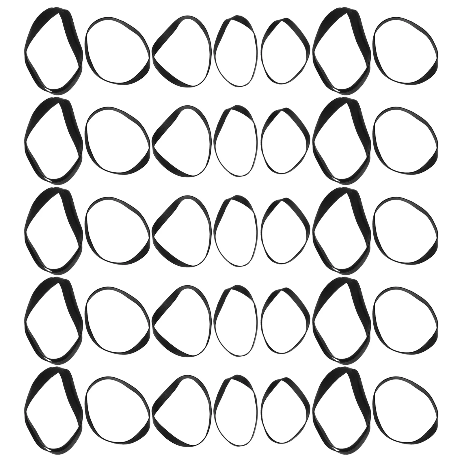 50pcs 40-135mm Recorder Rubber Belts Cassette Tape Replacement Repair Kit DVD VCD Drive Mixed Lengths Flat Belts Maintenance
50pcs 40-135mm Recorder Rubber Belts Cassette Tape Replacement Repair Kit DVD VCD Drive Mixed Lengths Flat Belts Maintenance