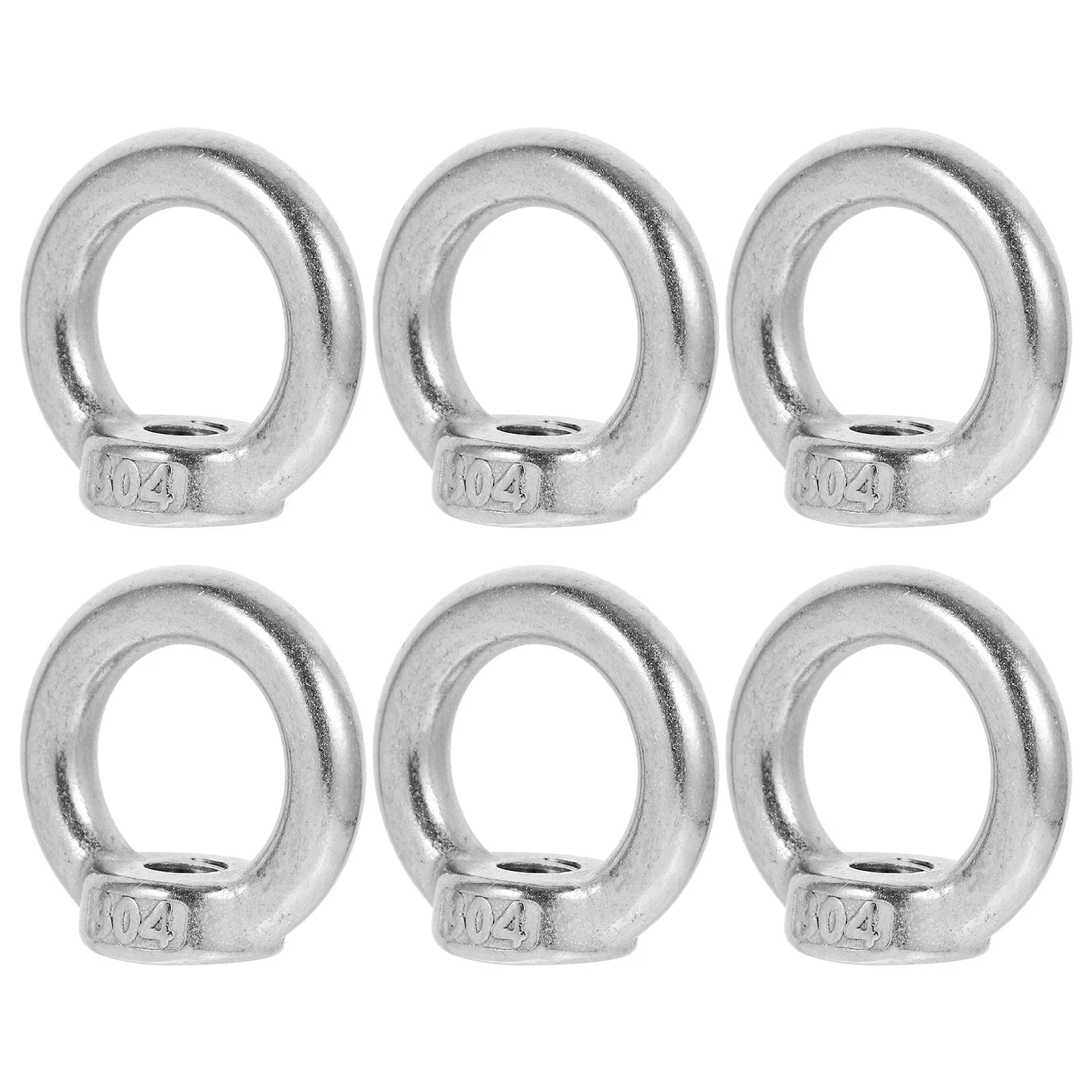 6pcs Eye Nut M8 Eye Ring Hardwares Fastener Stainless Steel Ring Nut Weldable Hardware Tie Down Roof Rack Nuts Bolts
6pcs Eye Nut M8 Eye Ring Hardwares Fastener Stainless Steel Ring Nut Weldable Hardware Tie Down Roof Rack Nuts Bolts