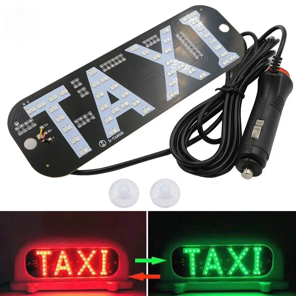 1Pc Signal Beacon LED Taxi Light 2 Color Red/Green Switch Car Signal Lamp Cigaree Lighter / USB Windscreen Cab Indicator Light
1Pc Signal Beacon LED Taxi Light 2 Color Red/Green Switch Car Signal Lamp Cigaree Lighter / USB Windscreen Cab Indicator Light