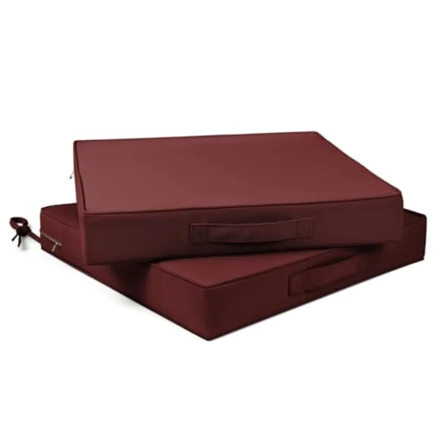 Outdoor Chair Cushion 22 x 22 x 3 Inch Waterproof Patio Chair Cushions Set of 2 Double Piping Outdoor Seat Cushions for Patio F
Outdoor Chair Cushion 22 x 22 x 3 Inch Waterproof Patio Chair Cushions Set of 2 Double Piping Outdoor Seat Cushions for Patio F