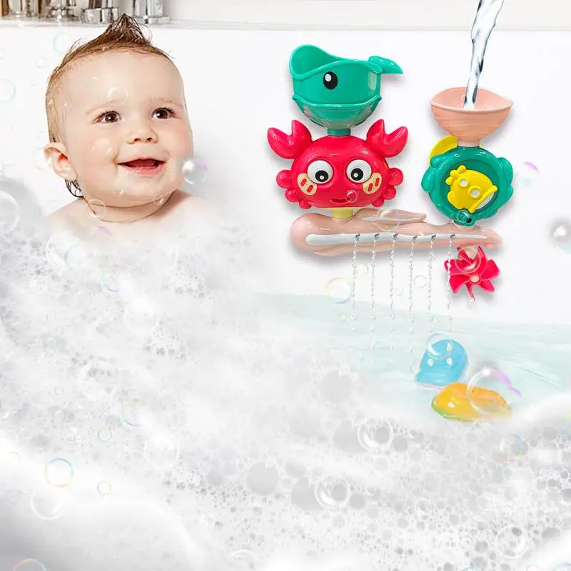 Игрушки для ванной на присоске, игрушки для душа, воды, пляжный бассейн, развлекательный инструмент, детские игровые принадлежности для ванной комнаты
Игрушки для ванной на присоске, игрушки для душа, воды, пляжный бассейн, развлекательный инструмент, детские игровые принадлежности для ванной комнаты