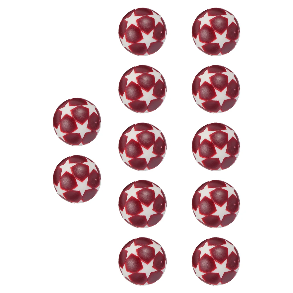 12pcs Table Soccer Small Footballs Replacement Plastic Foosball Balls For Desktop Fun Lightweight Durable For Standard Foosball
12pcs Table Soccer Small Footballs Replacement Plastic Foosball Balls For Desktop Fun Lightweight Durable For Standard Foosball