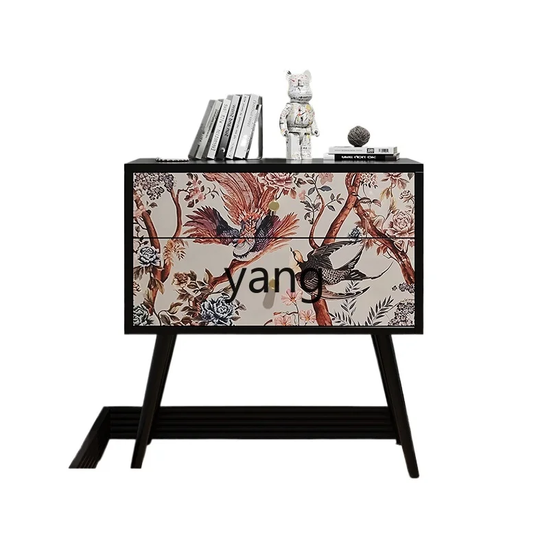 LH light retro entrance cabinet painted flower and bird picture decorative drawer bedroom small storage cabinet
LH light retro entrance cabinet painted flower and bird picture decorative drawer bedroom small storage cabinet