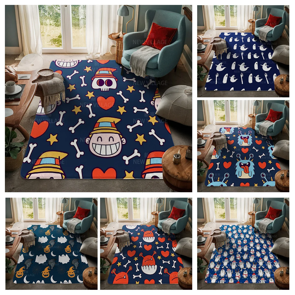 House entrance carpet Home door mat Living Room Bath Foot bathroom non-slip water absorption rugs bath Halloween Autumn Pumpkin
House entrance carpet Home door mat Living Room Bath Foot bathroom non-slip water absorption rugs bath Halloween Autumn Pumpkin