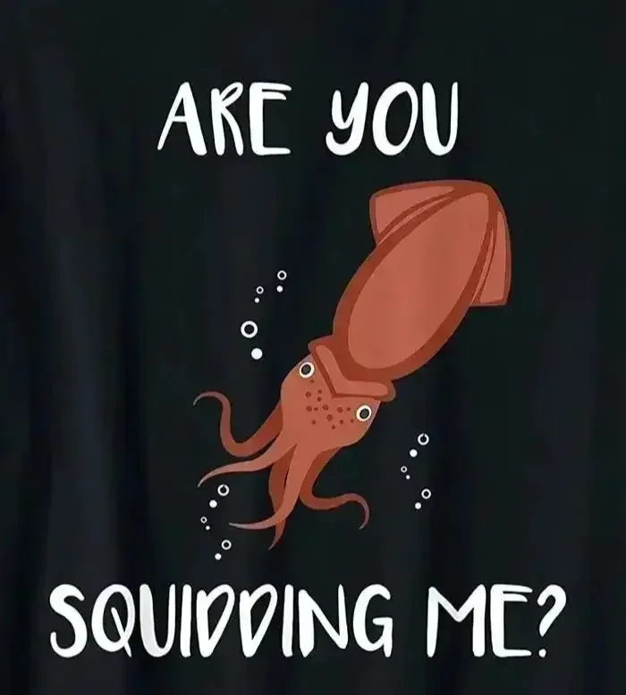 Are You Squidding Me. Funny Ocean Squid Animal Pun T-Shirt 100% Cotton O-Neck Summer Short Sleeve Casual Mens T-shirt Size S-3XL
Are You Squidding Me. Funny Ocean Squid Animal Pun T-Shirt 100% Cotton O-Neck Summer Short Sleeve Casual Mens T-shirt Size S-3XL