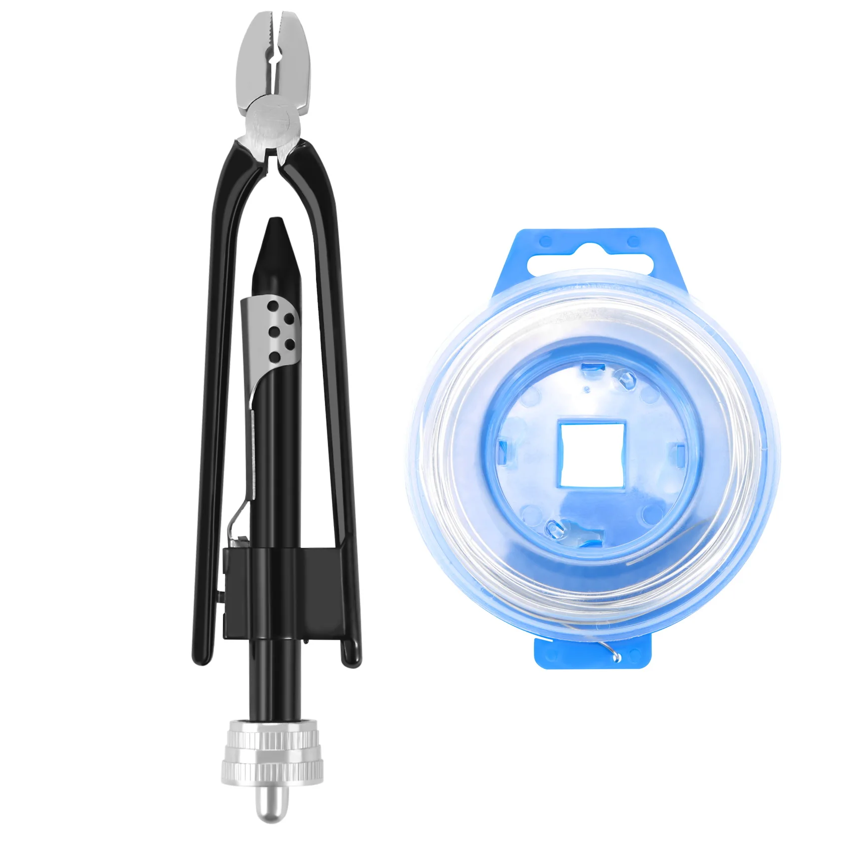 Newest! 6 Inch Safety Wire Twisting Twister Side Cutting Lockwire Pliers with 25 Feet Stainless Steel Wire
Newest! 6 Inch Safety Wire Twisting Twister Side Cutting Lockwire Pliers with 25 Feet Stainless Steel Wire