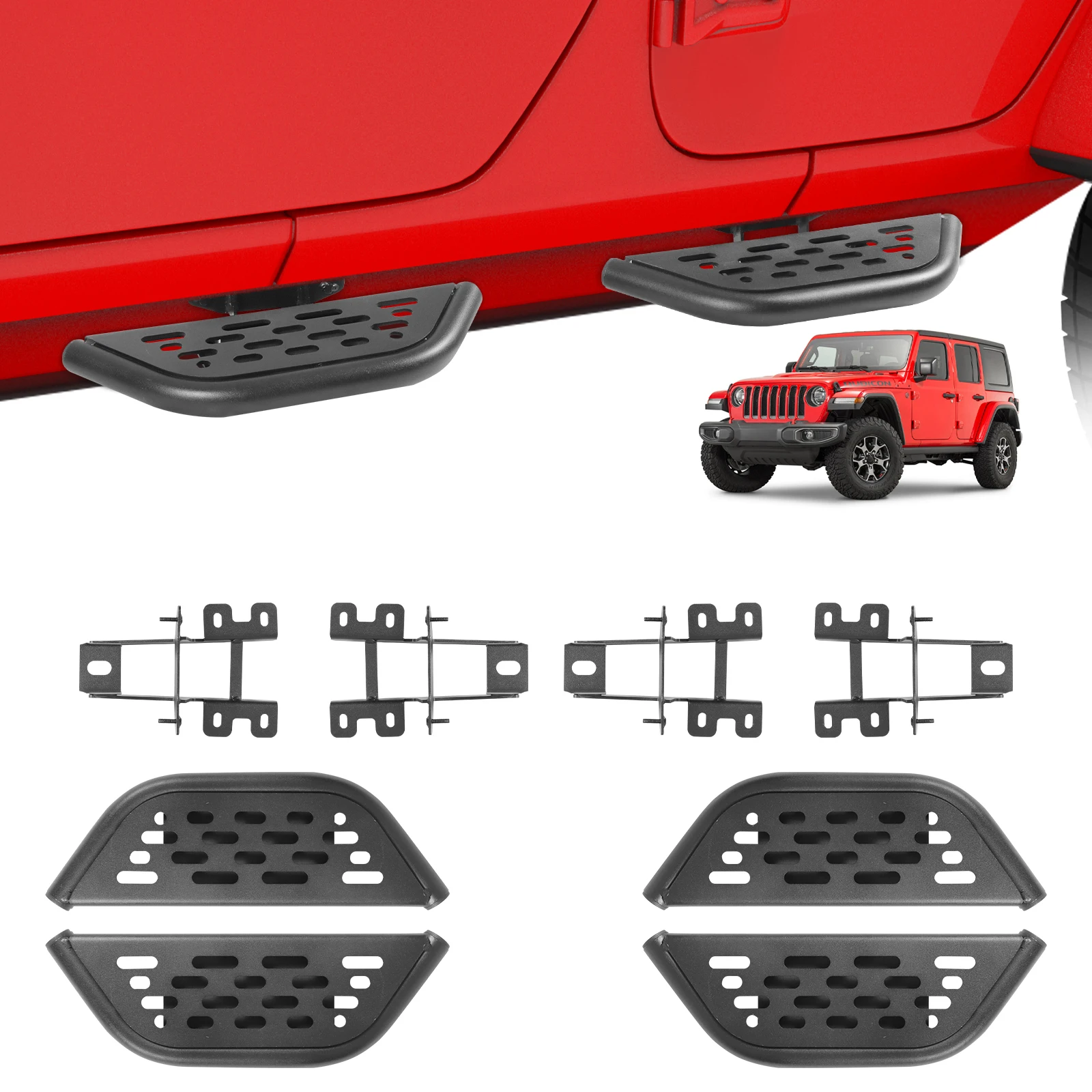 Подходит для Jeep Wrangler JL 2018 2019 2020 2021 2022 2023 2024 4-дверные подножки Стальные боковые ступеньки Педали Hoop Step Nerf Bar
Подходит для Jeep Wrangler JL 2018 2019 2020 2021 2022 2023 2024 4-дверные подножки Стальные боковые ступеньки Педали Hoop Step Nerf Bar