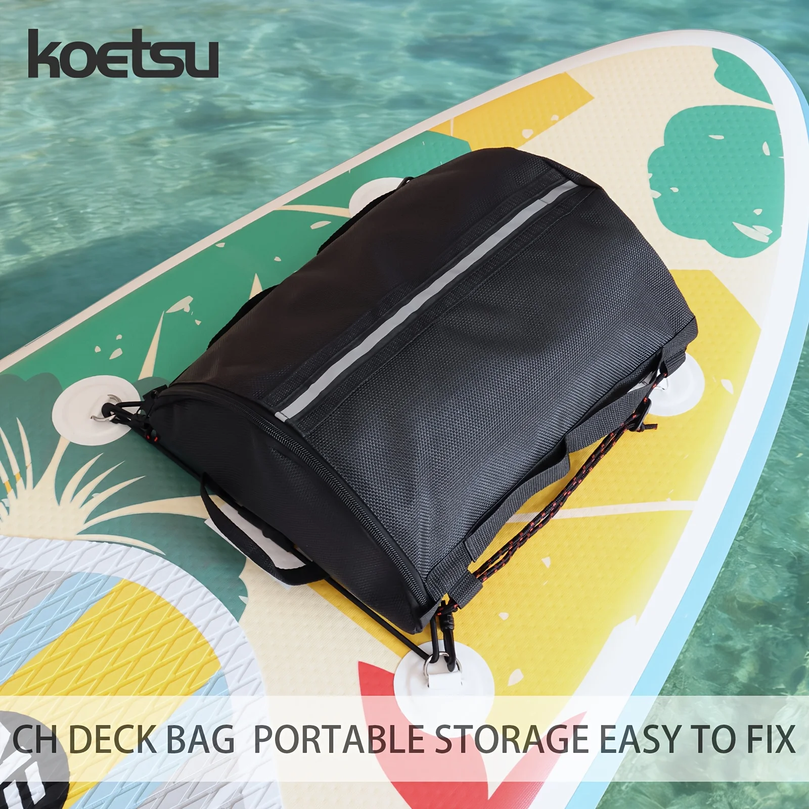 Сумка для хранения KOETSU CH SUP, черная высокопрочная сетка Teslin, ручка для переноски, светоотражающая полоса с 4 крючками
Сумка для хранения KOETSU CH SUP, черная высокопрочная сетка Teslin, ручка для переноски, светоотражающая полоса с 4 крючками