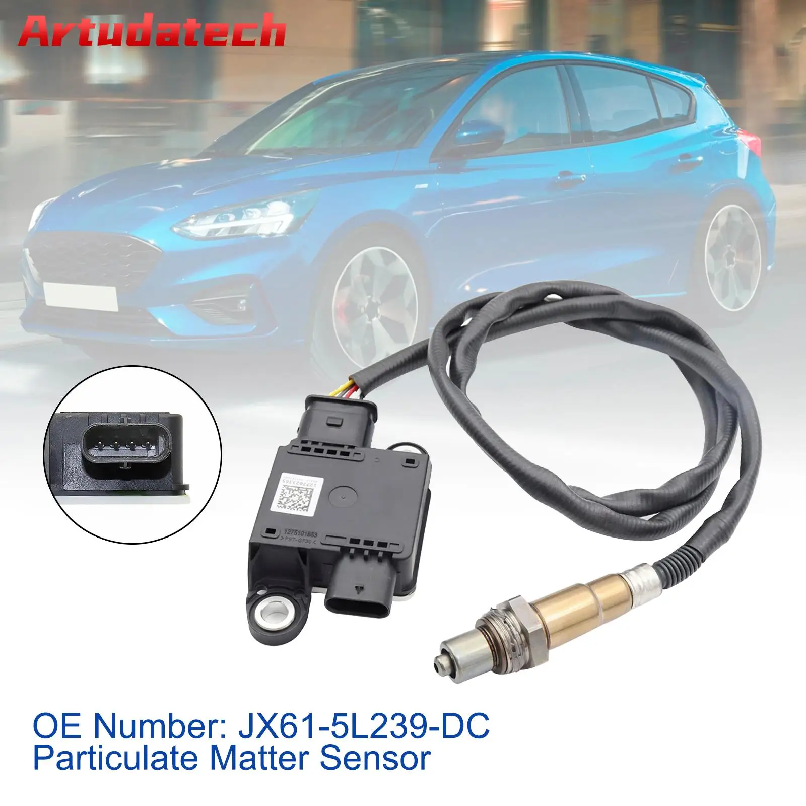 Датчик твердых частиц Artudatech JX61-5L239-DC для Ford Focus Mk4 2019 1.5TDCi
Датчик твердых частиц Artudatech JX61-5L239-DC для Ford Focus Mk4 2019 1.5TDCi