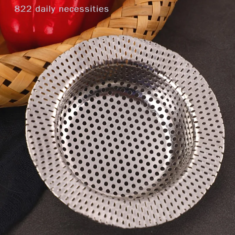 Kitchen Water Sink Filter Sink Mesh Strainer Kitchen Tool Stainless Steel Bathroom Floor Drain Cover Shower Hair Catche Stopper
Kitchen Water Sink Filter Sink Mesh Strainer Kitchen Tool Stainless Steel Bathroom Floor Drain Cover Shower Hair Catche Stopper