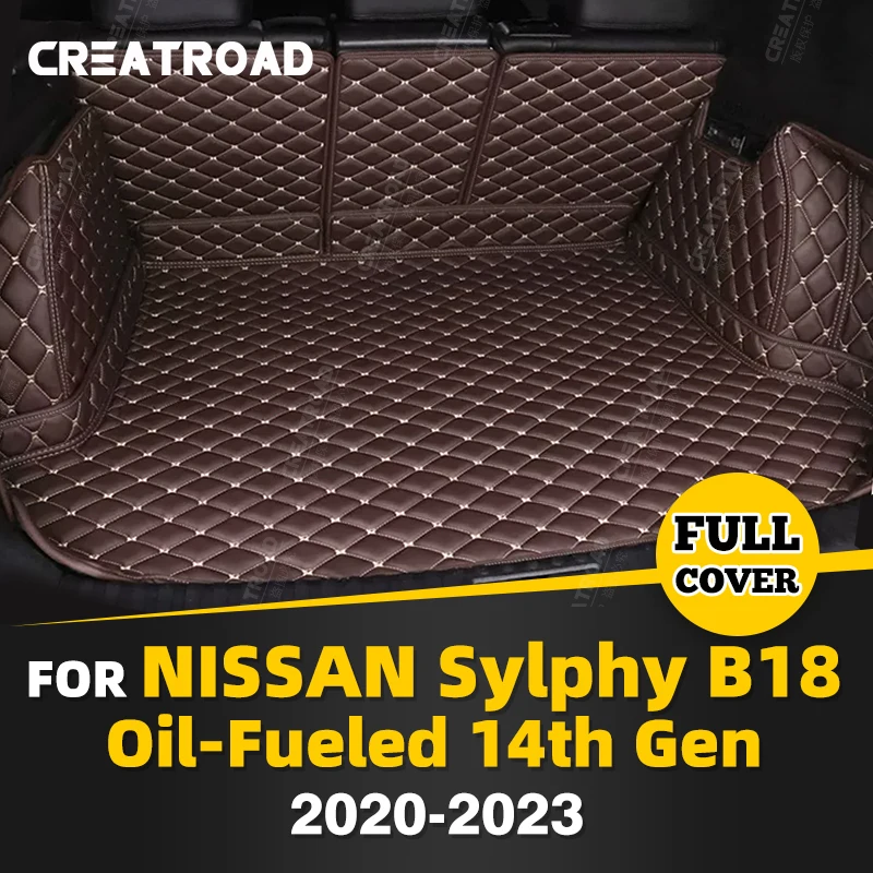 Коврик для багажника с полным покрытием для Nissan Sylphy, масляный, 14 поколение B17 2020-2023 21 22, защитный коврик для автомобиля, аксессуары для защиты интерьера
Коврик для багажника с полным покрытием для Nissan Sylphy, масляный, 14 поколение B17 2020-2023 21 22, защитный коврик для автомобиля, аксессуары для защиты интерьера