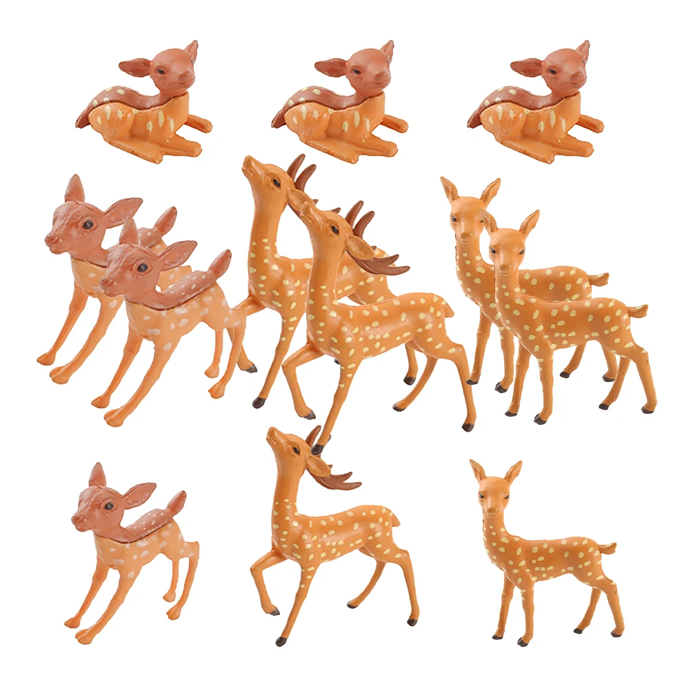 12pcs Deer Statue Decorations Miniature Resin Animal Figurines Realistic Garden Ornaments Small Deer Decor Home Accessories
12pcs Deer Statue Decorations Miniature Resin Animal Figurines Realistic Garden Ornaments Small Deer Decor Home Accessories