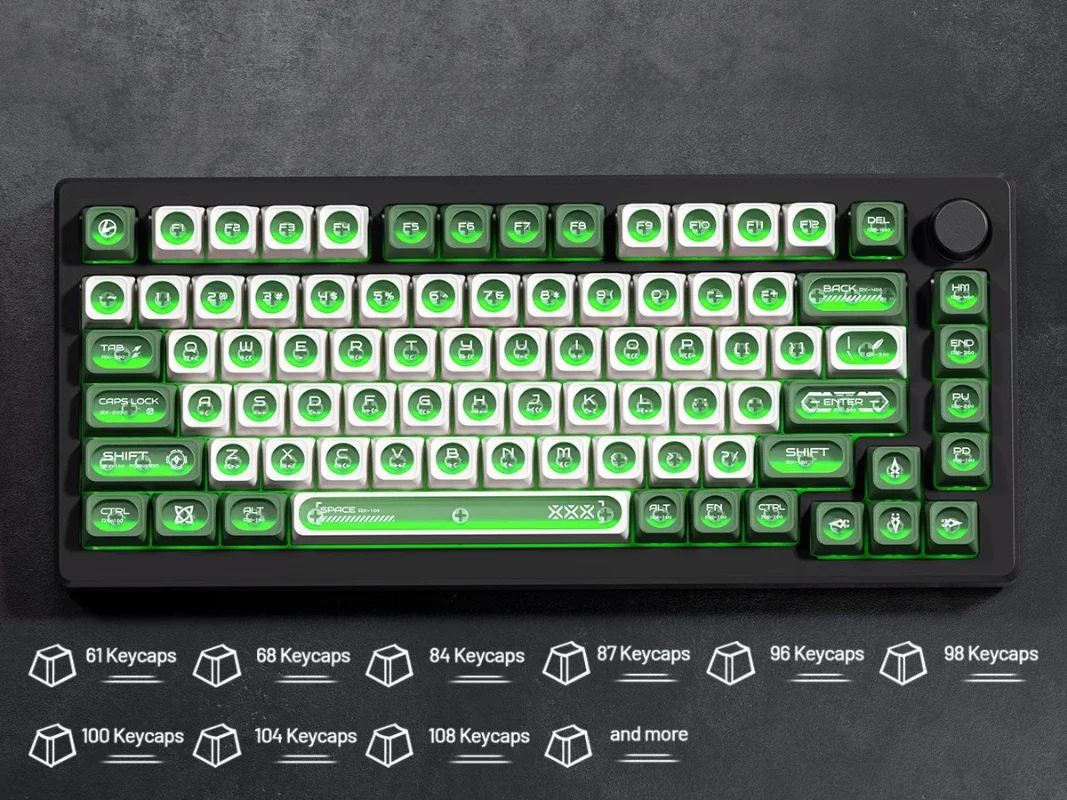 Cat's Eye MAX Theme Keycaps 136 Keys Custom PBT+PC Frosted Translucent Cherry Profile Game Key Caps for Mechanical Keyboard Gift
Cat's Eye MAX Theme Keycaps 136 Keys Custom PBT+PC Frosted Translucent Cherry Profile Game Key Caps for Mechanical Keyboard Gift