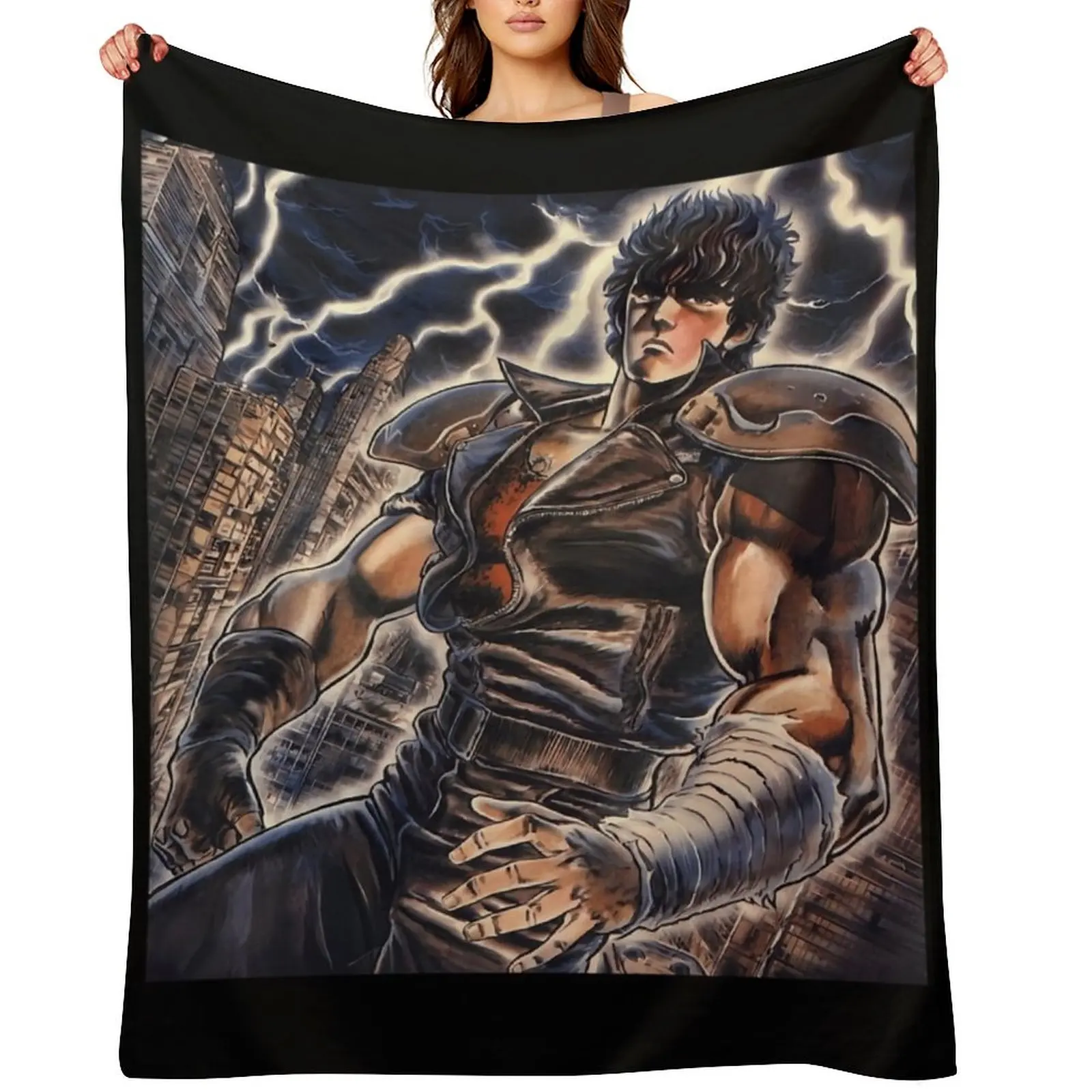 Kenshiro - Hokuto no Ken Throw Blanket Soft Beds funny gift Hair for sofa Blankets
Kenshiro - Hokuto no Ken Throw Blanket Soft Beds funny gift Hair for sofa Blankets