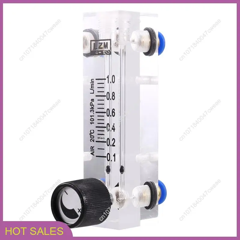 4T 0.1-1L/MIN Acrylic Variable Area Flow Meter Adjustable Panel Mount Gas Rotameter Air Flow Rate Controller-A98U
4T 0.1-1L/MIN Acrylic Variable Area Flow Meter Adjustable Panel Mount Gas Rotameter Air Flow Rate Controller-A98U