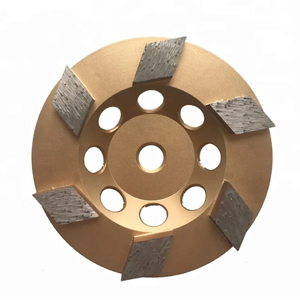 Metal Bond Diamond Grinding Plate 5 Inch Round Segments with Rhombus Abrasive Bars for Concrete Rough Floor Polishing 9PCS
Metal Bond Diamond Grinding Plate 5 Inch Round Segments with Rhombus Abrasive Bars for Concrete Rough Floor Polishing 9PCS