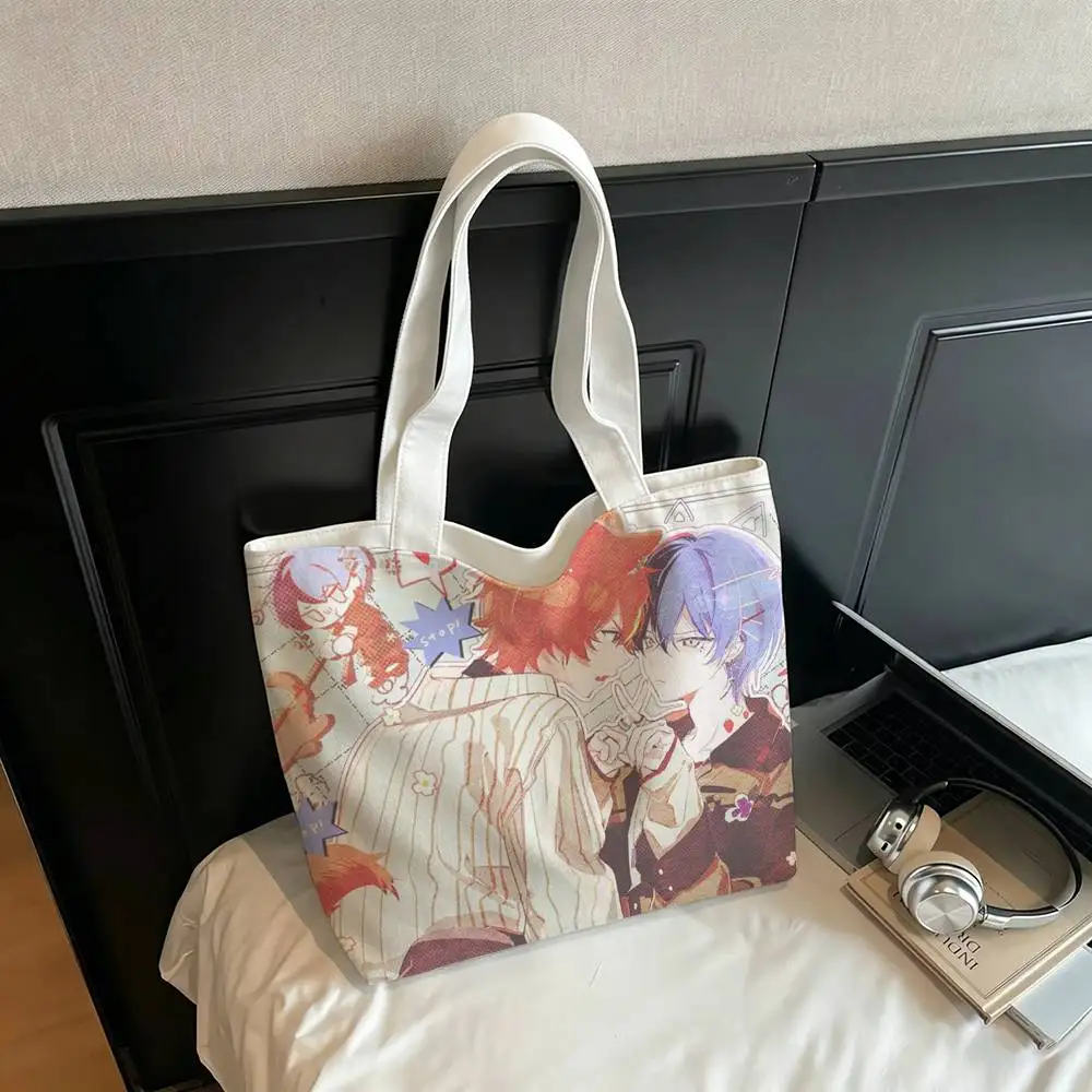 Akito Shinonome Toya Aoyagi Printed Canvas Tote Bag Shoulder Bag Commuter Mommy Shopping Bag
Akito Shinonome Toya Aoyagi Printed Canvas Tote Bag Shoulder Bag Commuter Mommy Shopping Bag