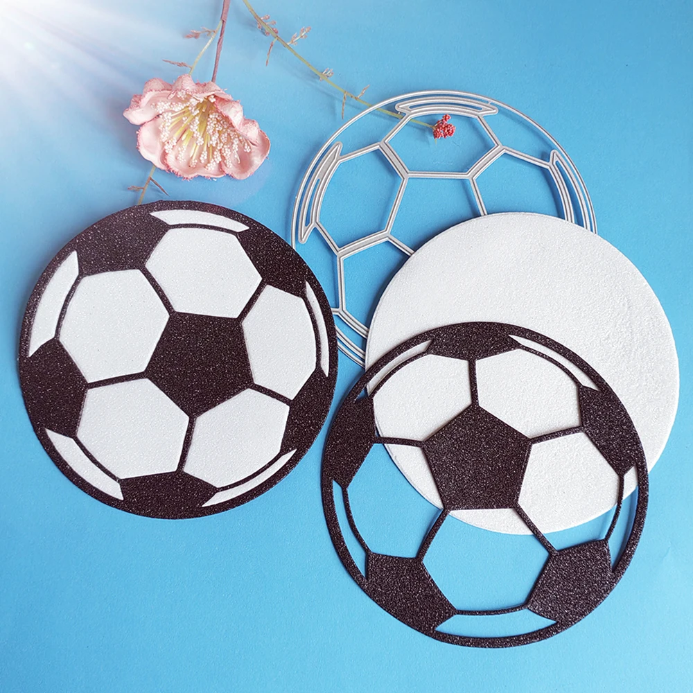 Exquisite 15cm football cutting diess for DIY scrapbooking, card making, photo album decoration, handicrafts
Exquisite 15cm football cutting diess for DIY scrapbooking, card making, photo album decoration, handicrafts
