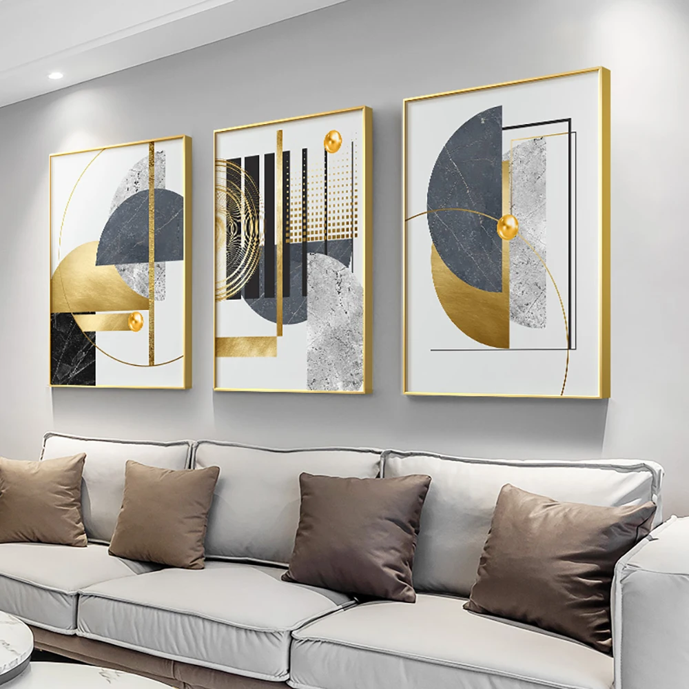 Abstract Geometry Canvas Posters Print Pictures 3D visual Gold foil Luxury Wall Art Canvas Painting for Modern Living Room Decor
Abstract Geometry Canvas Posters Print Pictures 3D visual Gold foil Luxury Wall Art Canvas Painting for Modern Living Room Decor