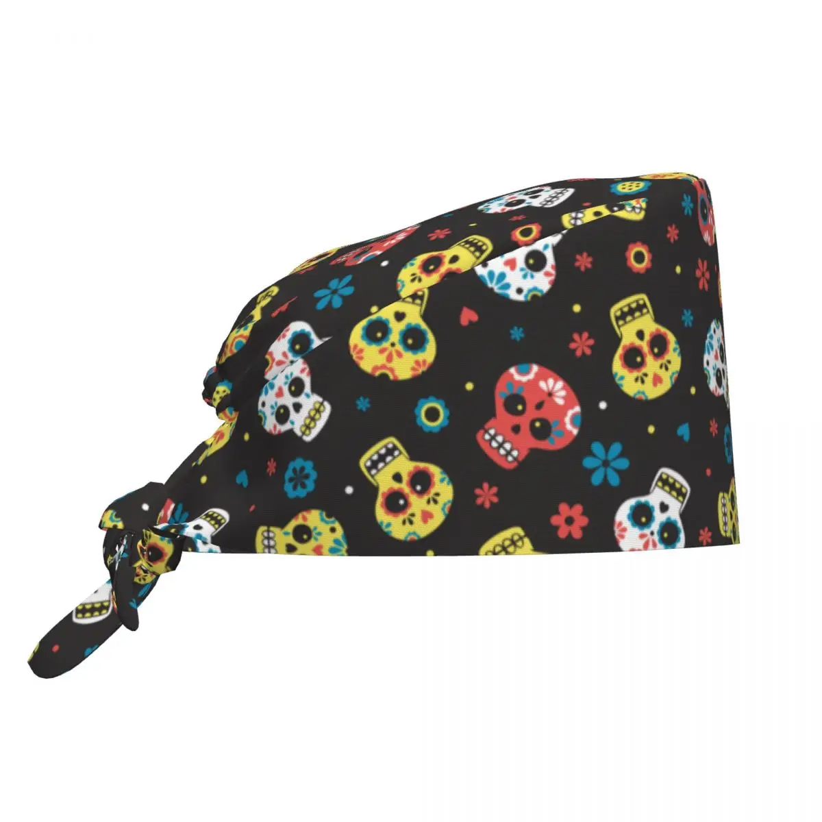 Sugar Skull Mexican Scrub Hat Day of the Dead Halloween Beauty Pet Vet Surgical Caps for Men Women Nursing Working Caps Hat
Sugar Skull Mexican Scrub Hat Day of the Dead Halloween Beauty Pet Vet Surgical Caps for Men Women Nursing Working Caps Hat