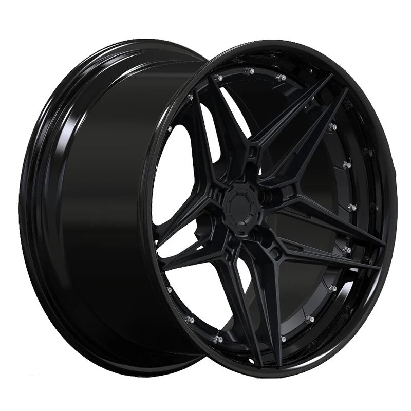 Custom Car Wheels 2-piece 18 19 20 21 22 23 24 26 Inch Black Spokes Forged Rims Aluminium Alloy Wheels For BMW M4
Custom Car Wheels 2-piece 18 19 20 21 22 23 24 26 Inch Black Spokes Forged Rims Aluminium Alloy Wheels For BMW M4
