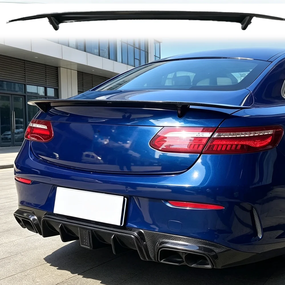 Suitable for Benz W238 E-Class AMG two door hardtop sports car 2016-2022 true carbon fiber pressure tail body kit rear spoiler
Suitable for Benz W238 E-Class AMG two door hardtop sports car 2016-2022 true carbon fiber pressure tail body kit rear spoiler