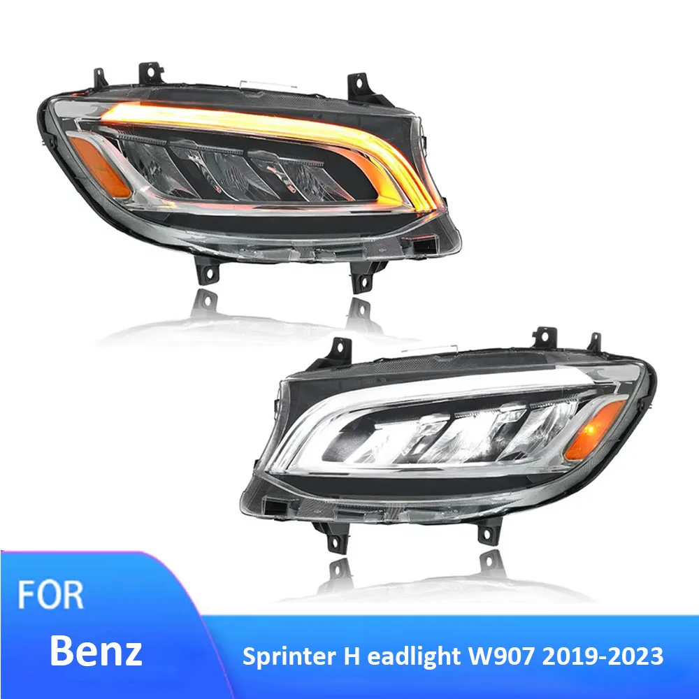 Car Led Headlight Assembly For Benz Sprinter Headlight W907 2019-2023 Modified High Configure HeadLamp DRL Automotive Accessory
Car Led Headlight Assembly For Benz Sprinter Headlight W907 2019-2023 Modified High Configure HeadLamp DRL Automotive Accessory