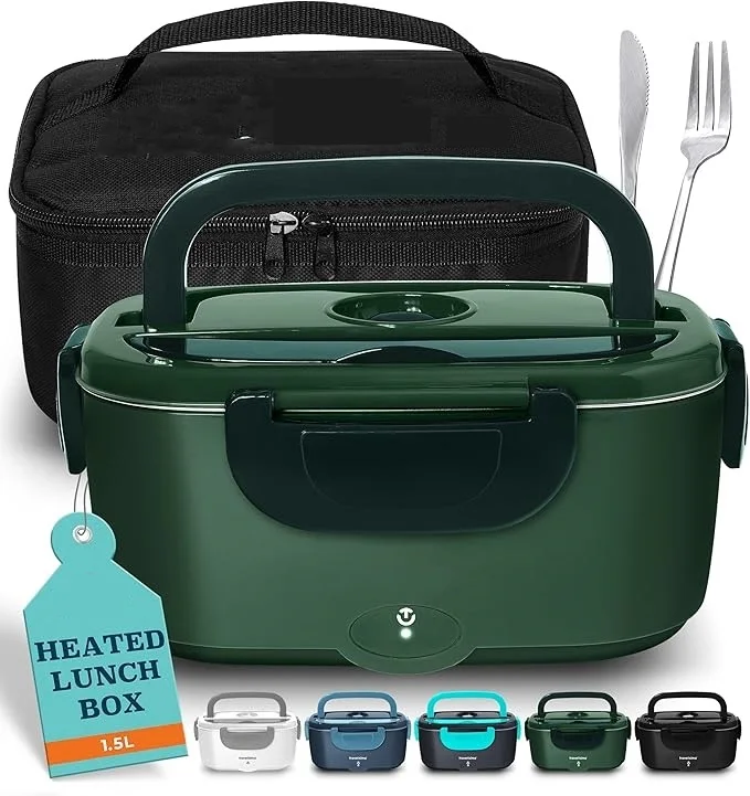 Electric Lunch Boxr 2 in 1 Portable Heated Lunch Box for Car Truck Home Work Adults Food Heating1.5L R
Electric Lunch Boxr 2 in 1 Portable Heated Lunch Box for Car Truck Home Work Adults Food Heating1.5L R