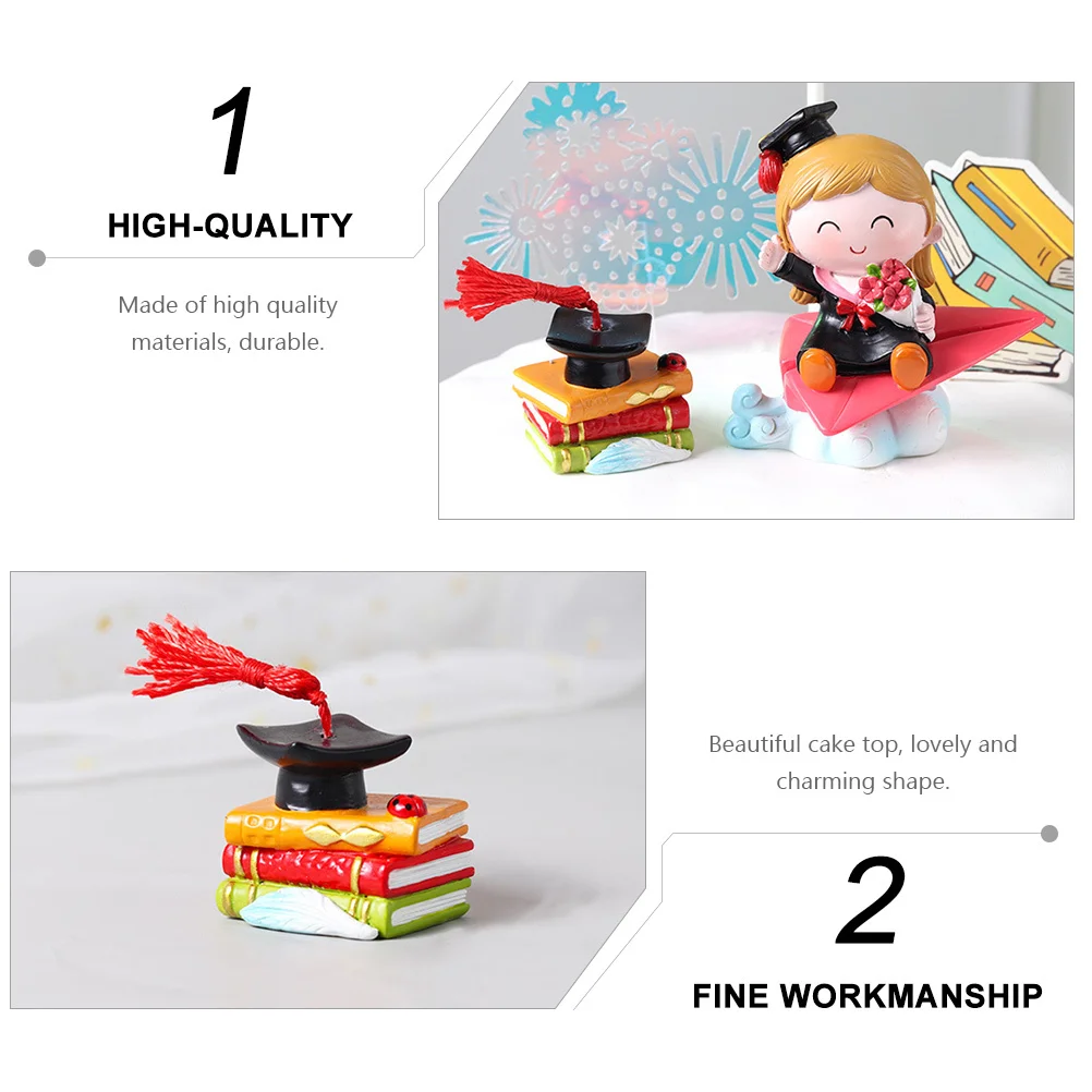 1Pcs Doctor and Book Ornament Graduation Party Cake Topper Resin Decoration Party Supply Photo Prop Doctor and Book Ornament
1Pcs Doctor and Book Ornament Graduation Party Cake Topper Resin Decoration Party Supply Photo Prop Doctor and Book Ornament