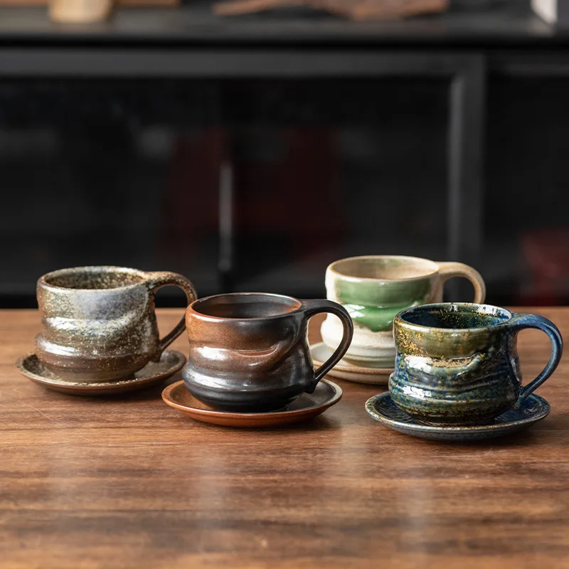 Shaped Coffee Set Suit Vintage Ceramic Cup Creative Afternoon Tea Office
Shaped Coffee Set Suit Vintage Ceramic Cup Creative Afternoon Tea Office