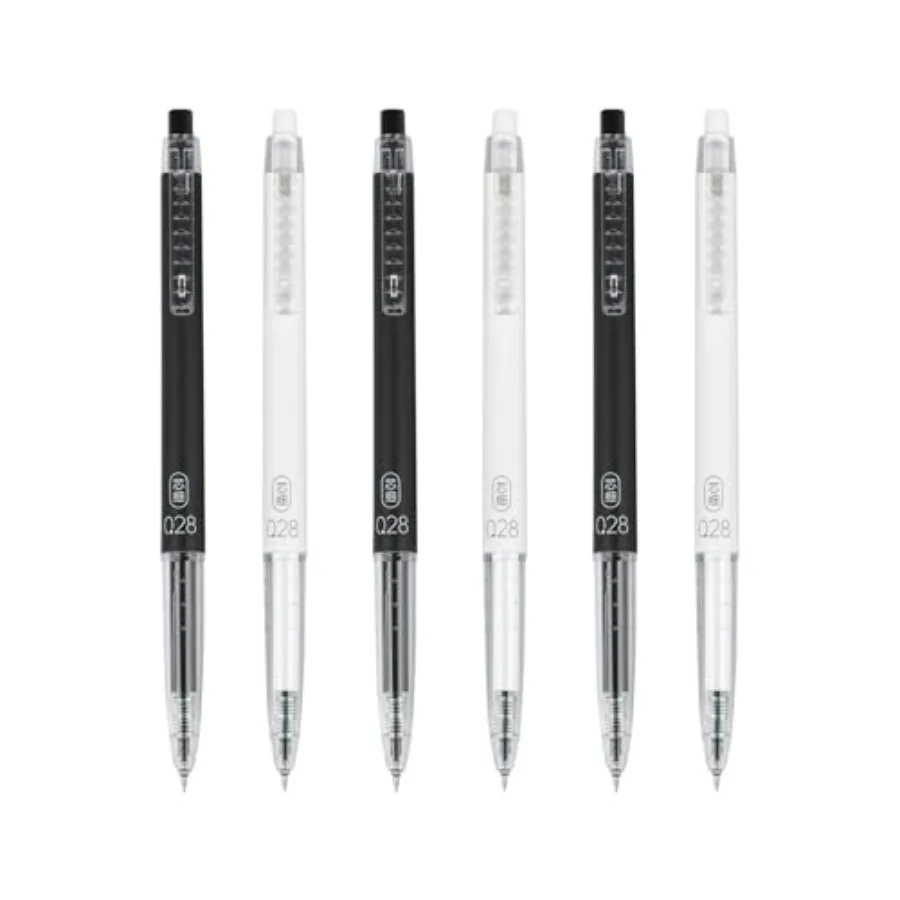 Gel Pens 0.28mm Extra Fine Point Pen, Black Ink, Ball Point Pen for School, Office, Stationery Supplies 6 Packs
Gel Pens 0.28mm Extra Fine Point Pen, Black Ink, Ball Point Pen for School, Office, Stationery Supplies 6 Packs