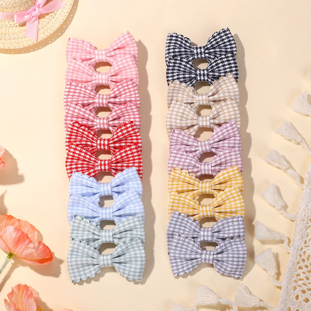 20pcs/set New Cute Plaid Print Hair Bow Clips for Baby Girls Sweet Handmade Mini Bowbot Hairpins Barrettes Hair Accessories 2025
20pcs/set New Cute Plaid Print Hair Bow Clips for Baby Girls Sweet Handmade Mini Bowbot Hairpins Barrettes Hair Accessories 2025