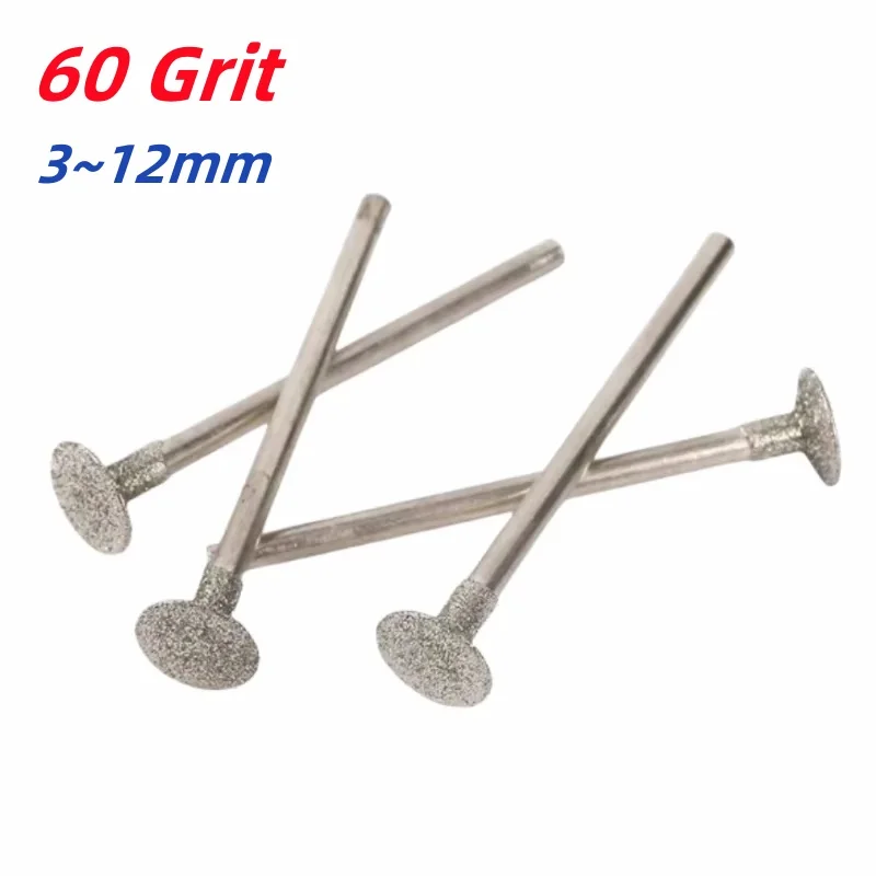 60 Grit 2.35/3mm Shank Electroplated Grinding Head Round Head Burr Grinding Engraving Bit
60 Grit 2.35/3mm Shank Electroplated Grinding Head Round Head Burr Grinding Engraving Bit